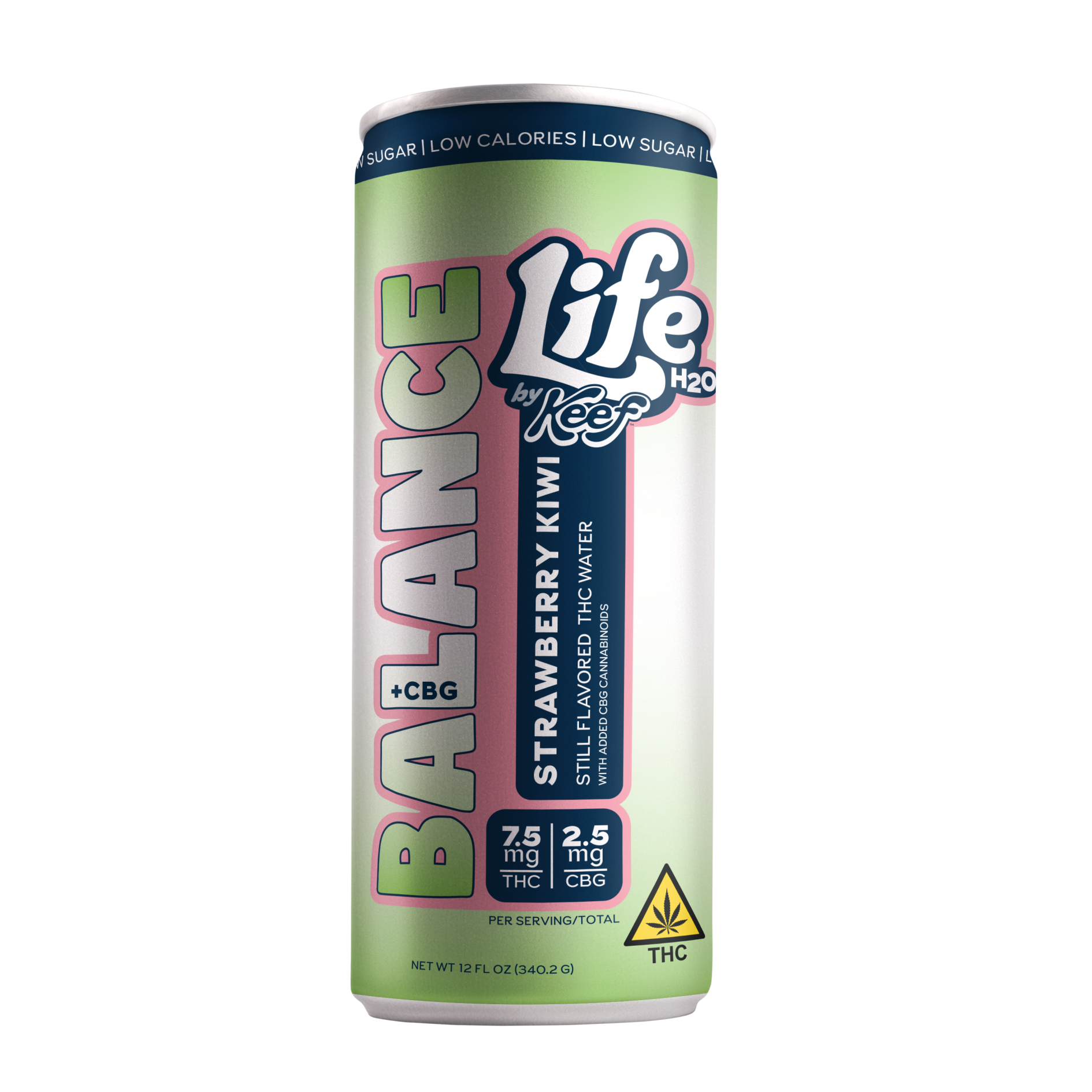 Beverage can of Life H2O by Keef
