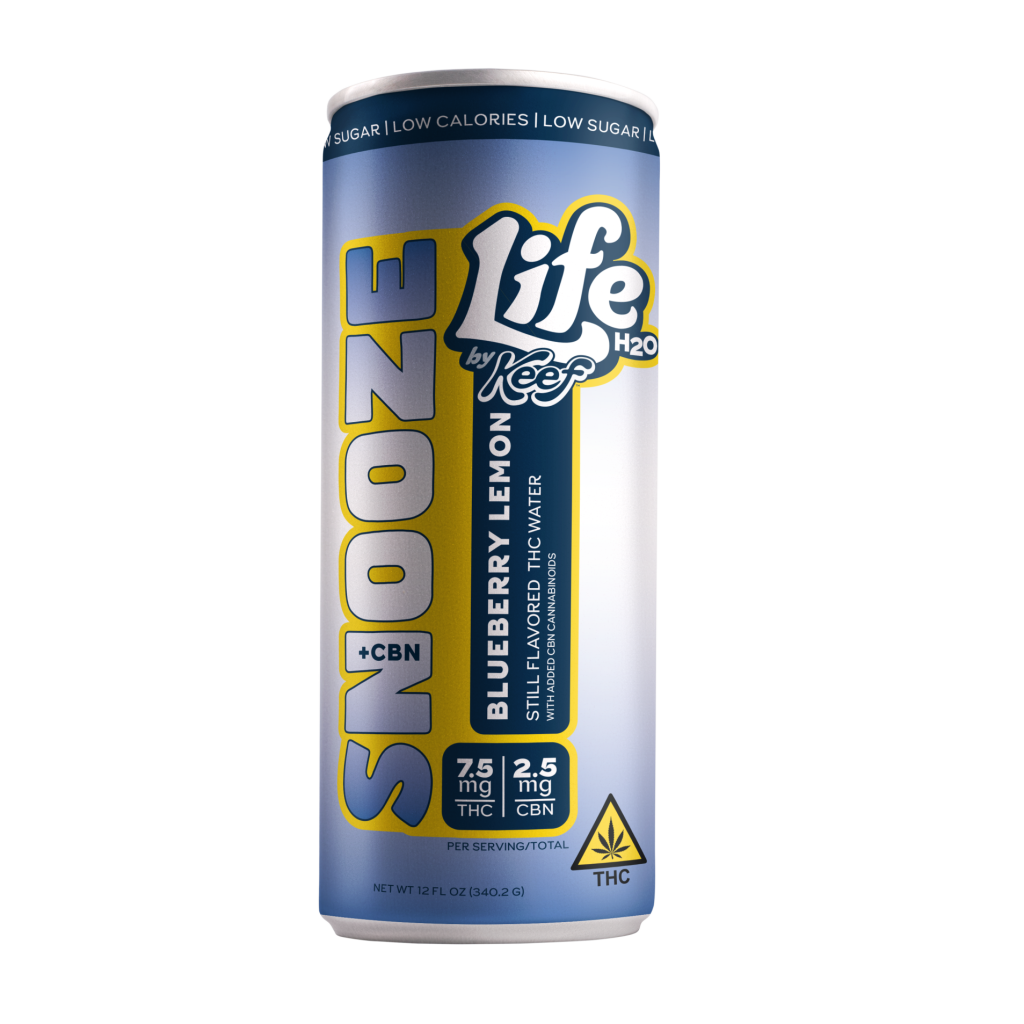 Blueberry Lemon cannabis-infused drink by Keef Brands