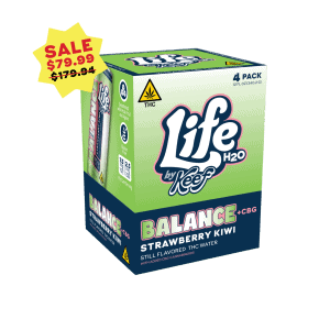 Keef Life strawberry kiwi cans on sale